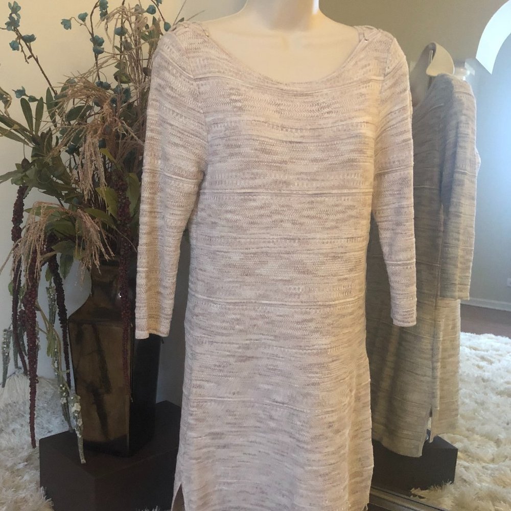 WHBM Metallic Gold Tunic